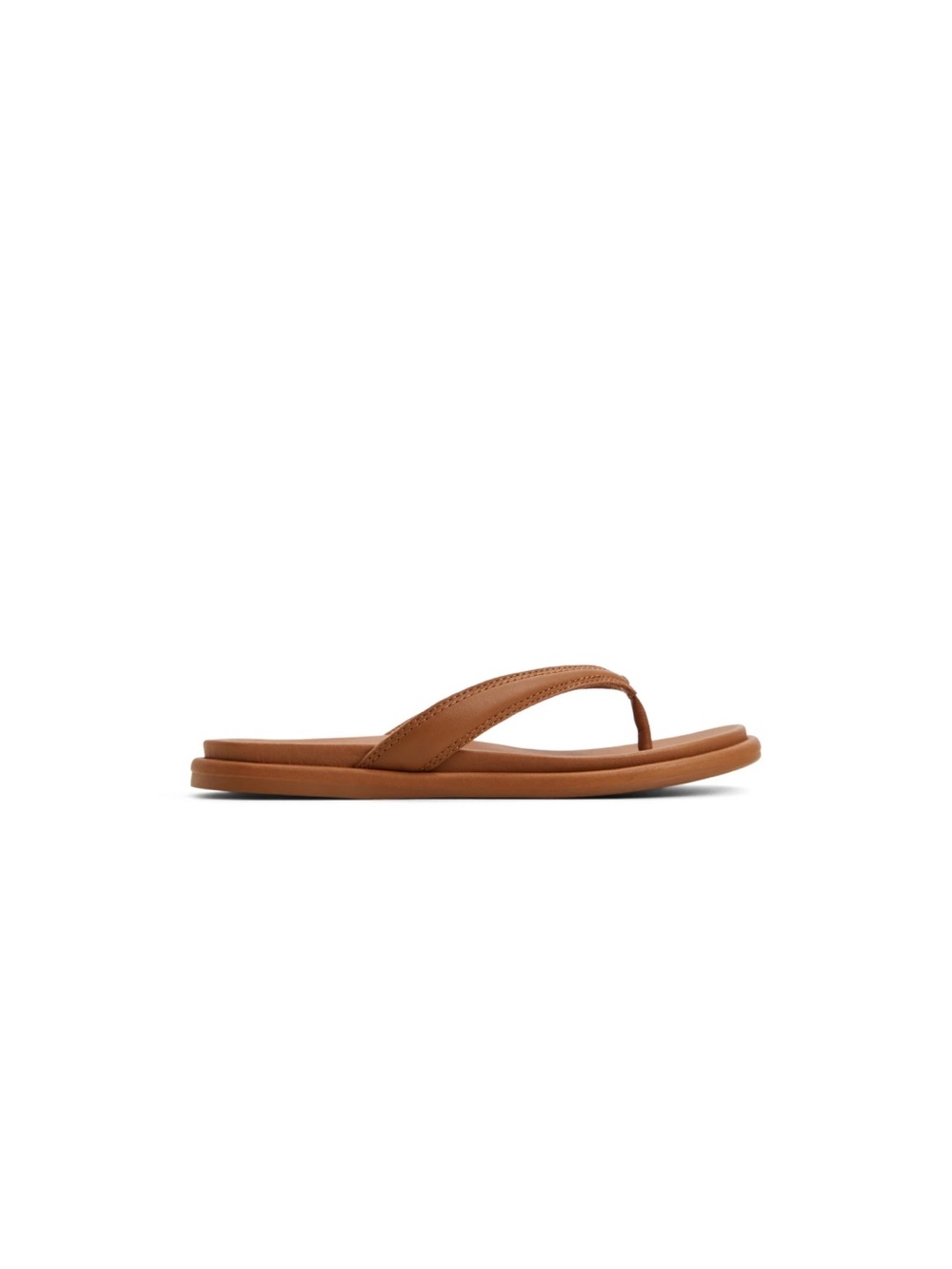 Sperry Tan Leather Thong Sandals